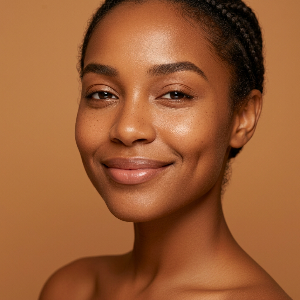 Smooth, glowing skin after skin rejuvenation treatment